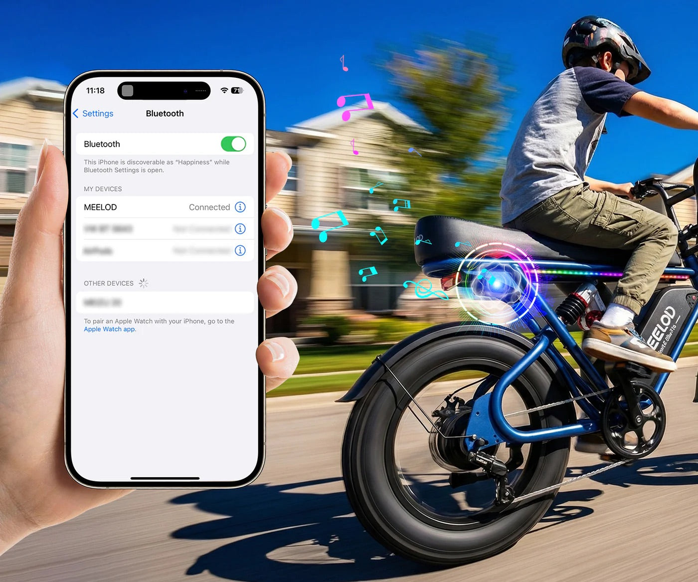 T16 MopedStyle–Bluetooth, RGBL ights & NFCUnlock