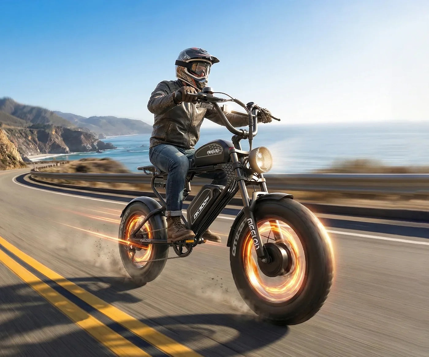 DK/300MAX  Moped-Style