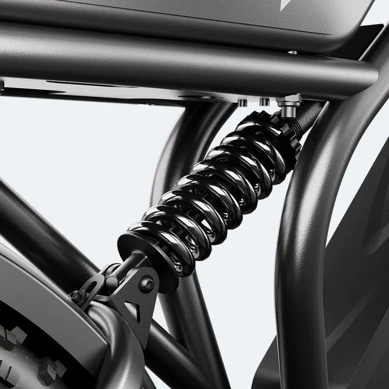 R9 1500W Full-Suspension Moped