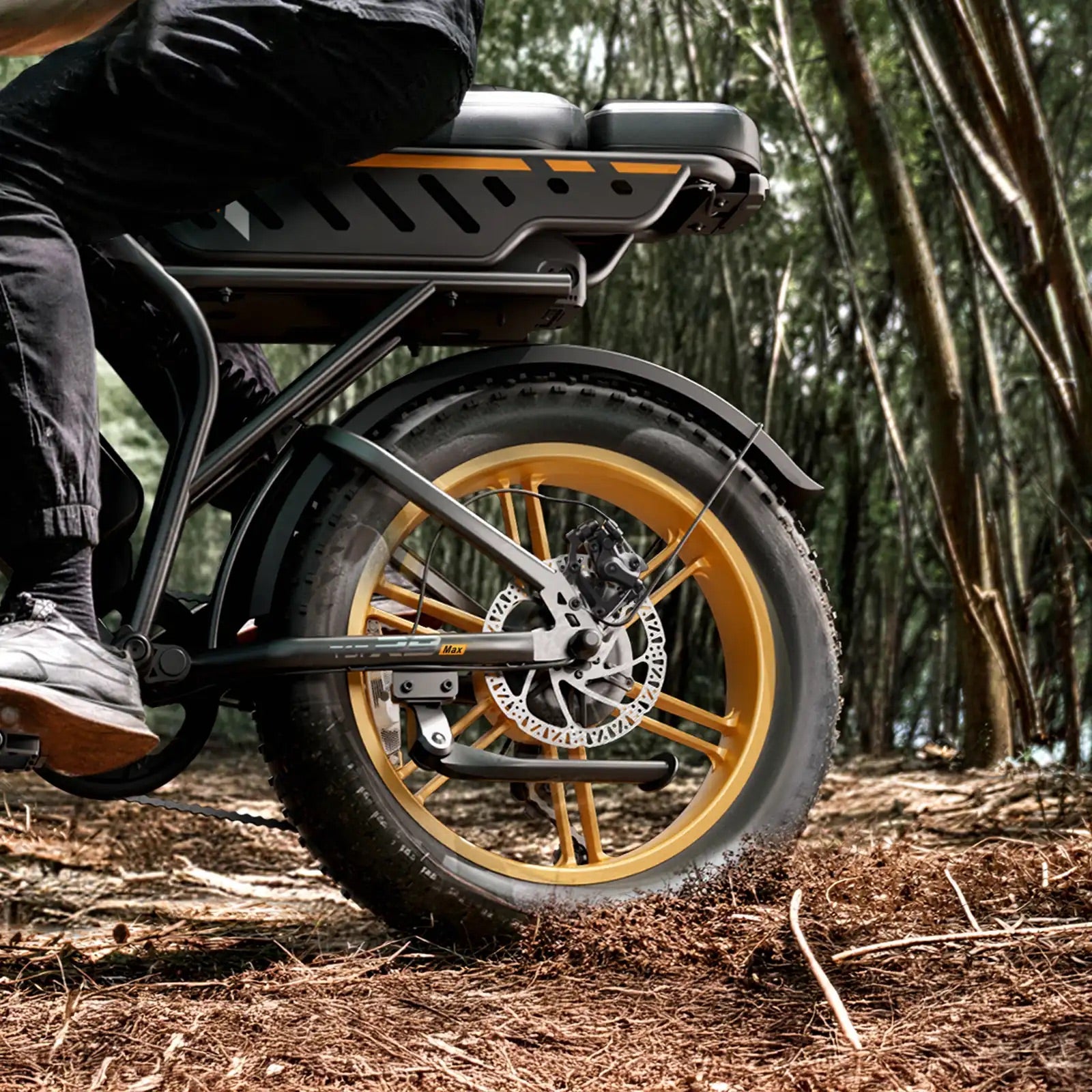 R9 1500W Full-Suspension Moped