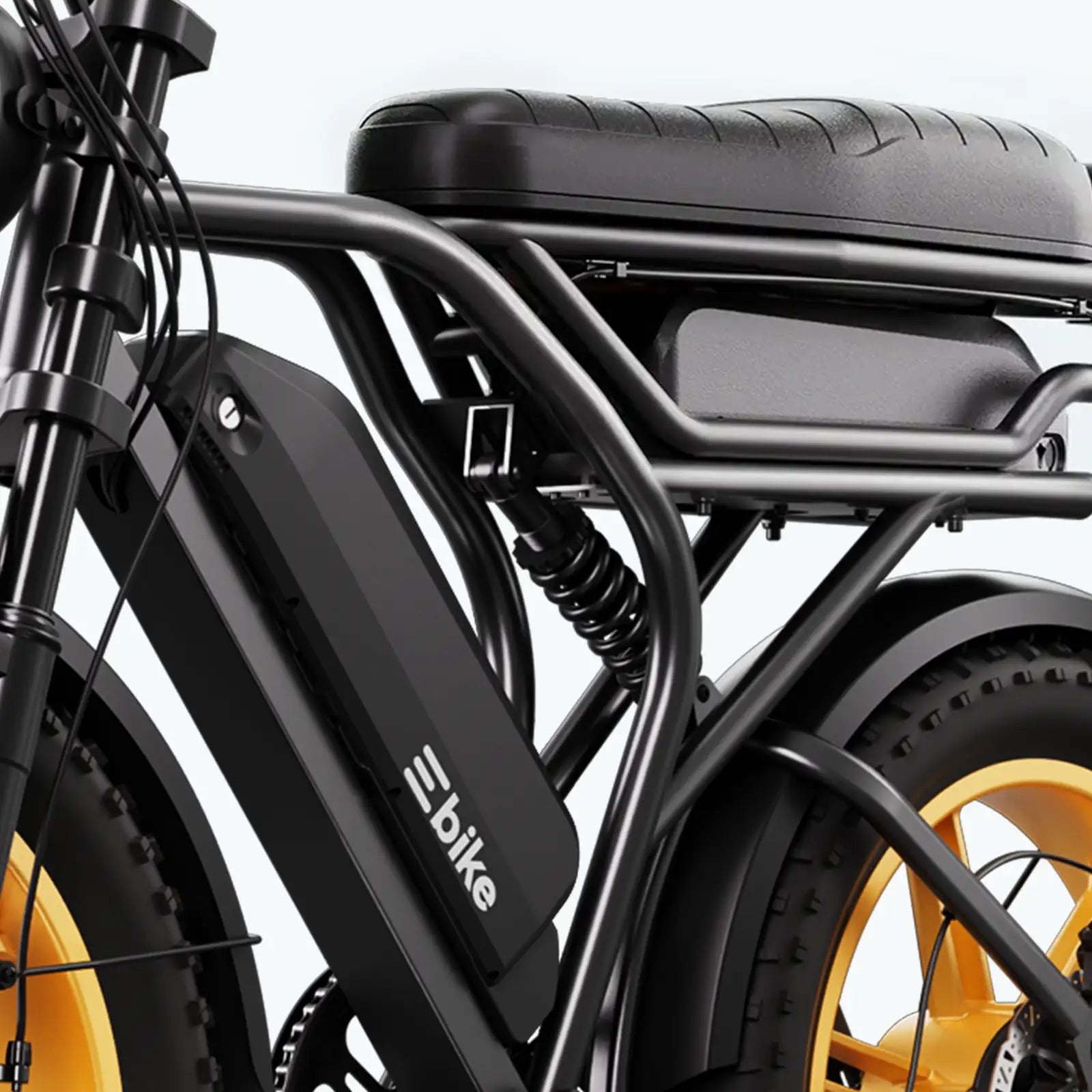 R9 1500W Full-Suspension Moped