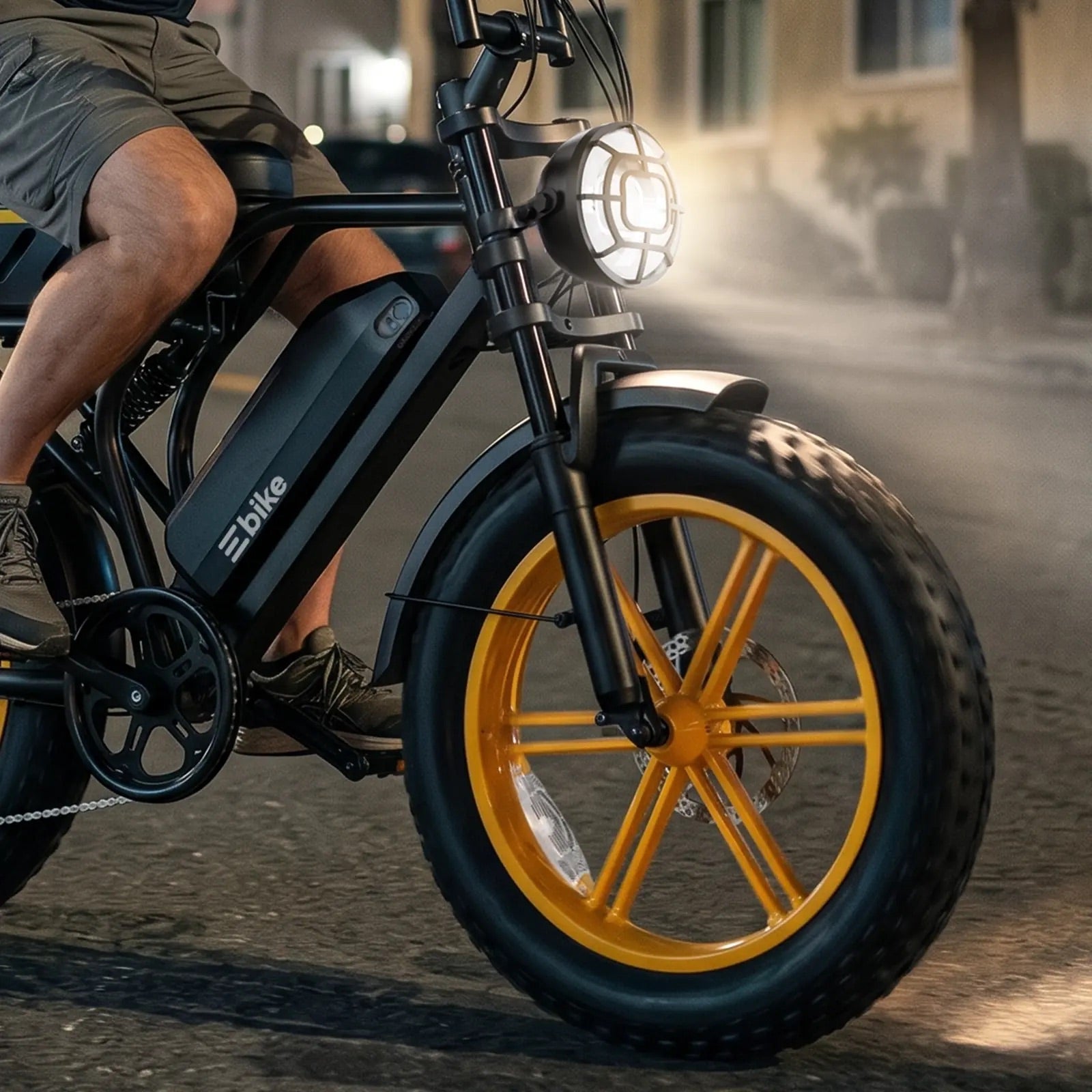 R9 1500W Full-Suspension Moped
