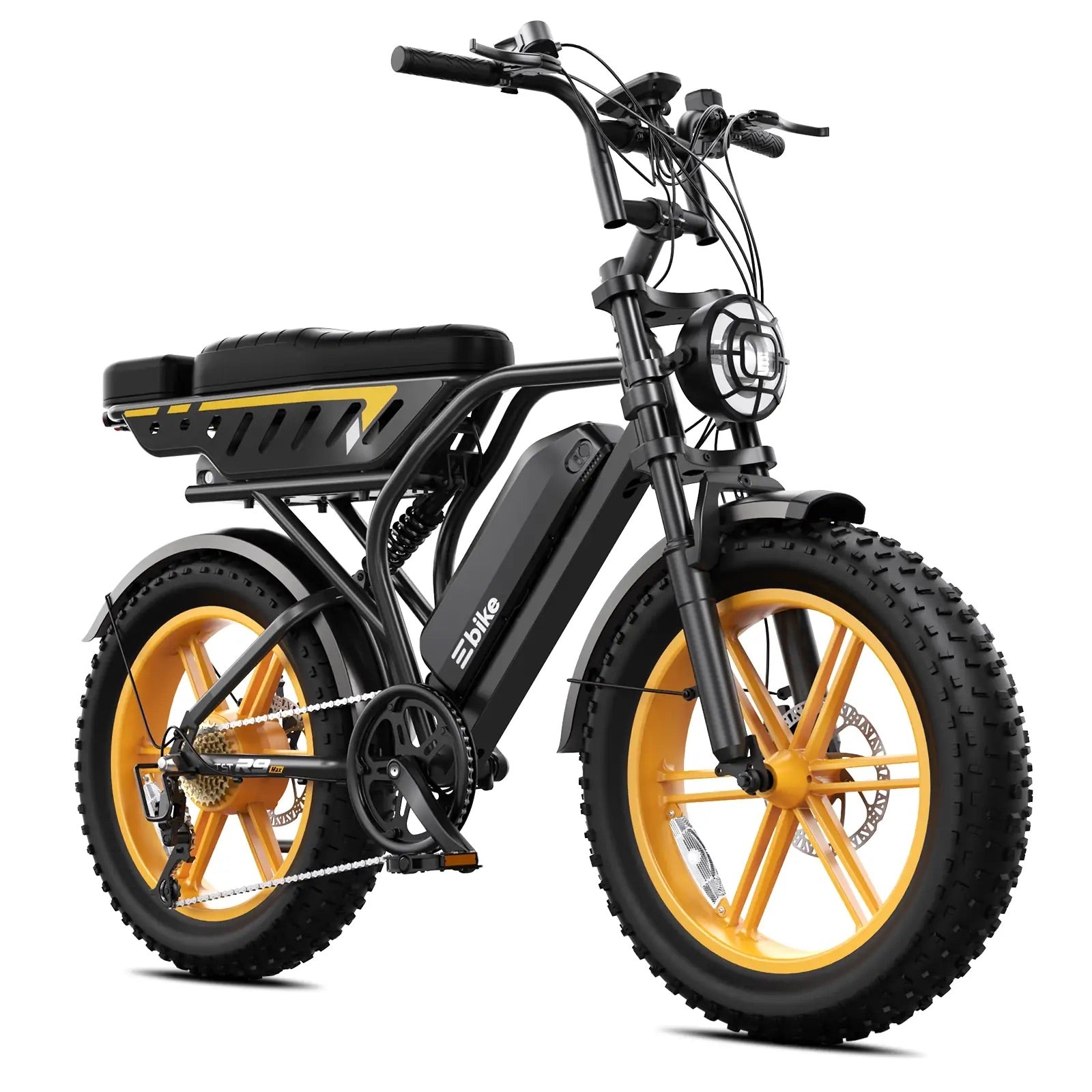 R9 1500W Full-Suspension Moped