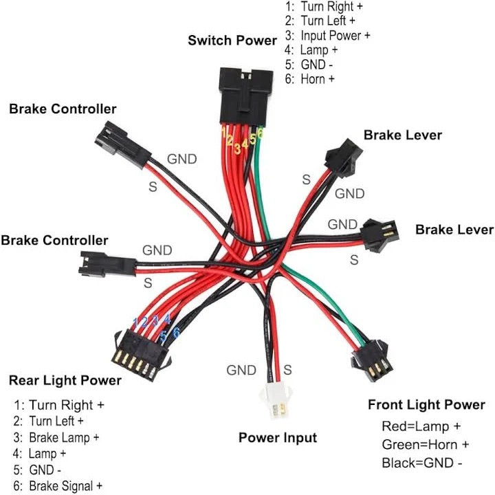 Front & Rear Light Set